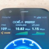 3G (HSPA+) Speedtest in Cyprus