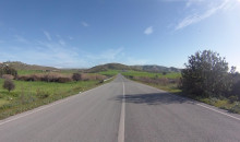 Road from Troulloi to Oroklini